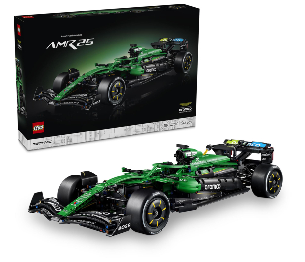 LEGO TECHNIC 42240 Bolid F1® Aston Martin Aramco AMR25 - 1537162 - zdjęcie 2